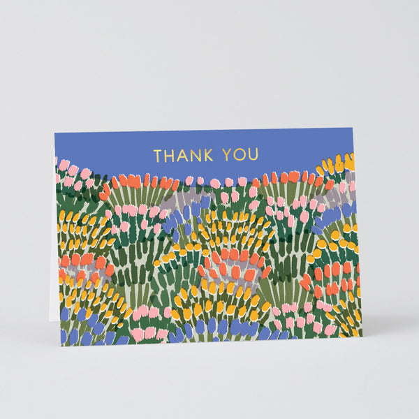 Elena Boils Thank You Rock Garden Card
