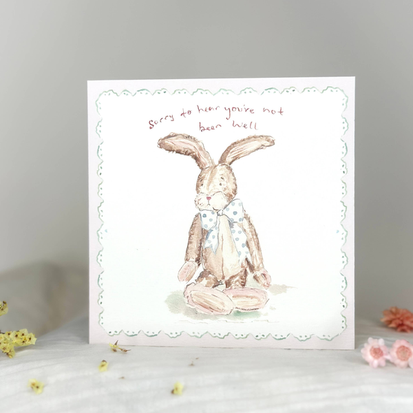 Sophie Amelia Creates - Care Hare Get Well Soon Card