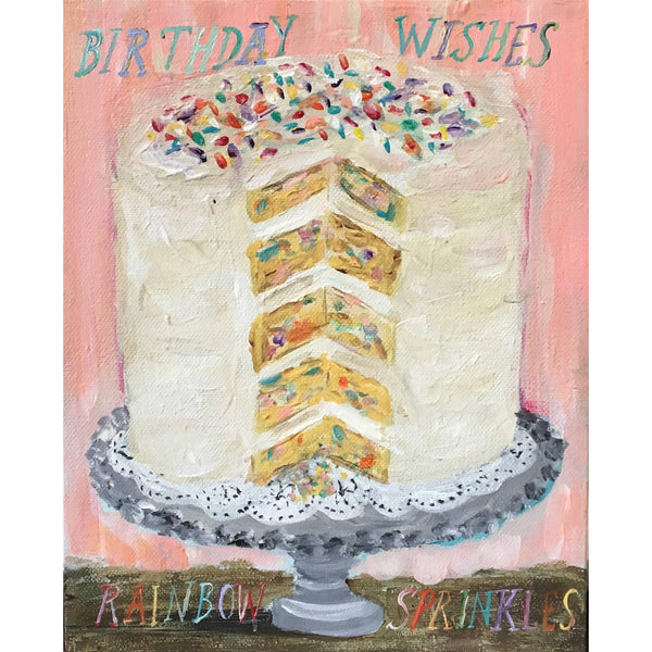 Carpe Diem Papers - Kelly's Confetti Cake Birthday Card