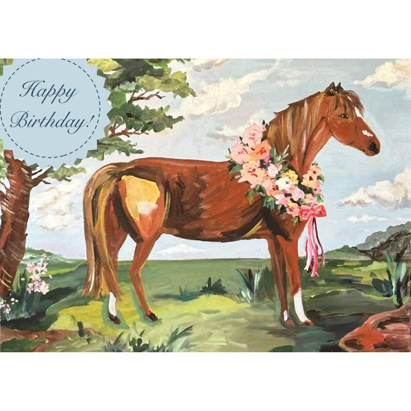 Carpe Diem Papers - Pony Club Birthday Card
