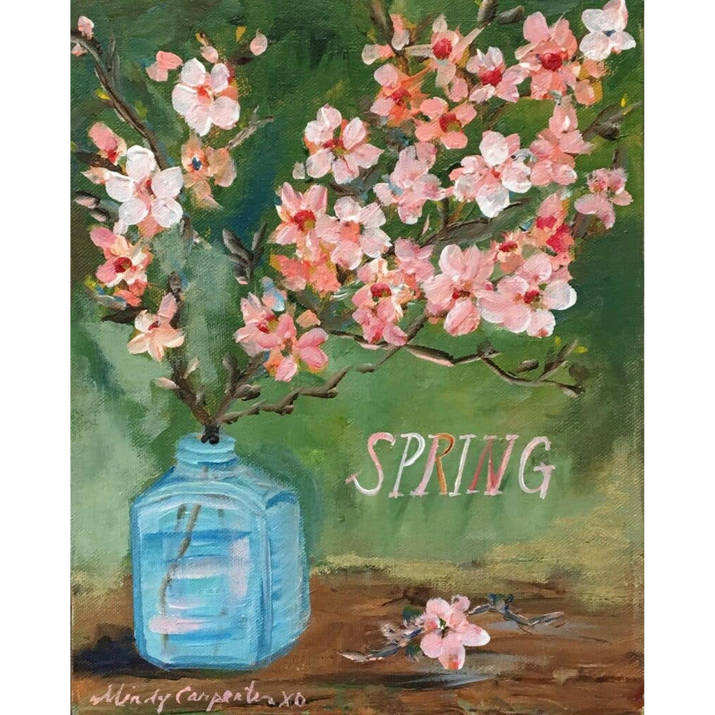 Carpe Diem Papers - Spring Cherry Blossoms Greeting Card