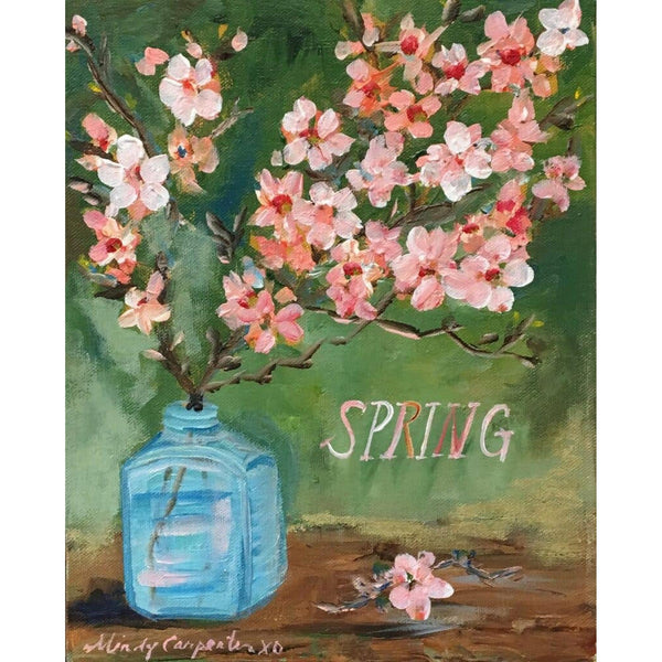 Carpe Diem Papers - Spring Cherry Blossoms Greeting Card