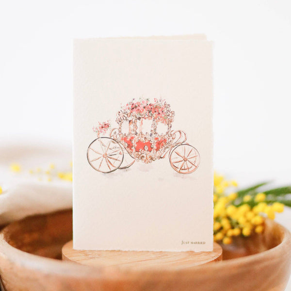 Sophie Amelia Creates - Just Married Wedding Card