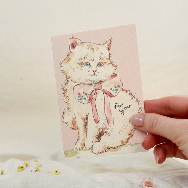 Sophie Amelia Creates - Purrfect Kitty For You Card