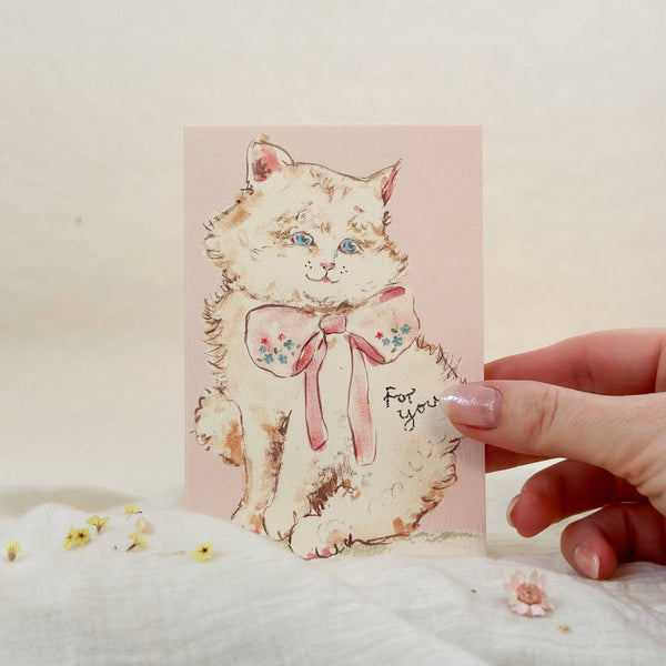 Sophie Amelia Creates - Purrfect Kitty For You Card