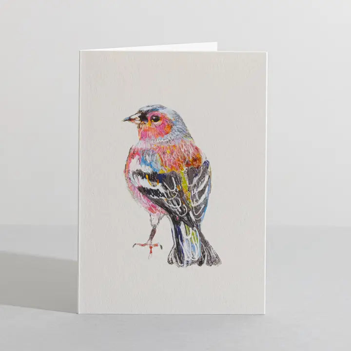 Chaffinch Bird Nature Lover Concertina Card