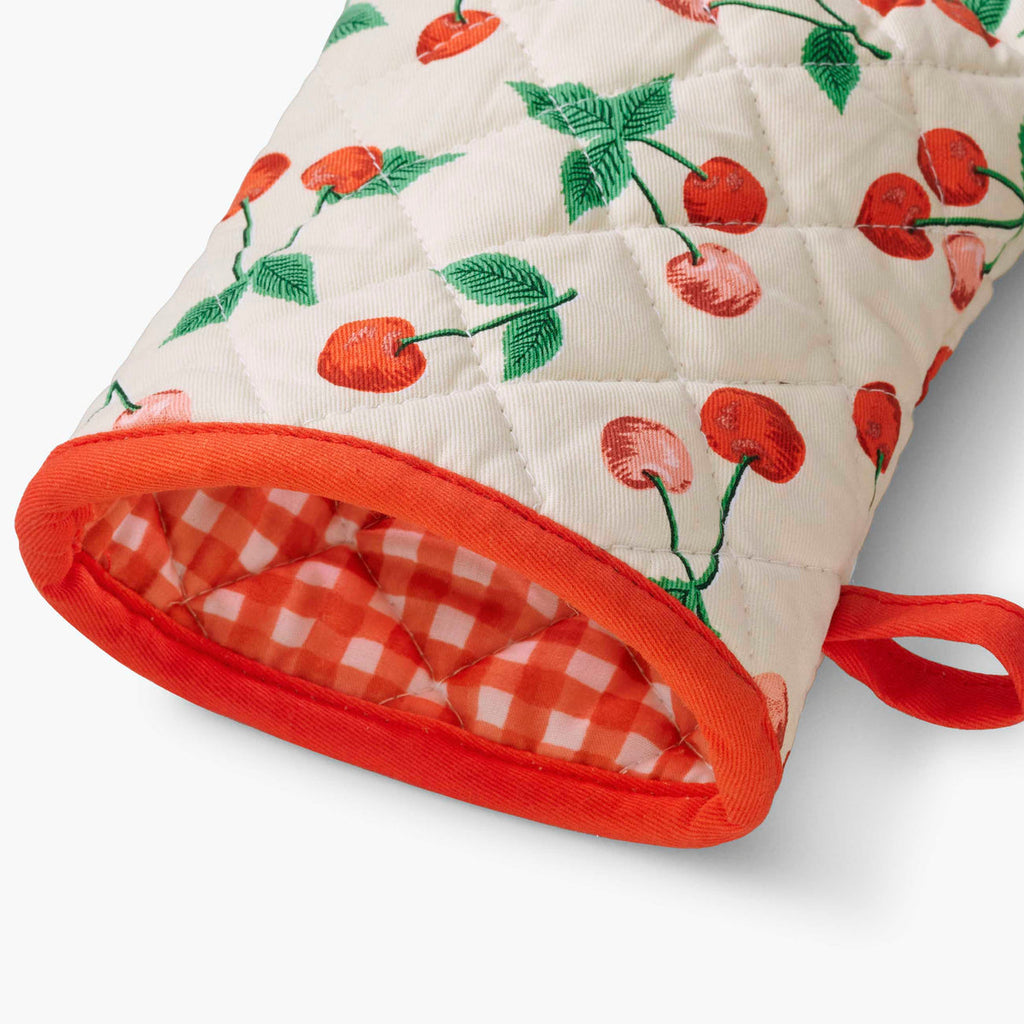 Rifle Paper Co. - Cherries Oven Mitt