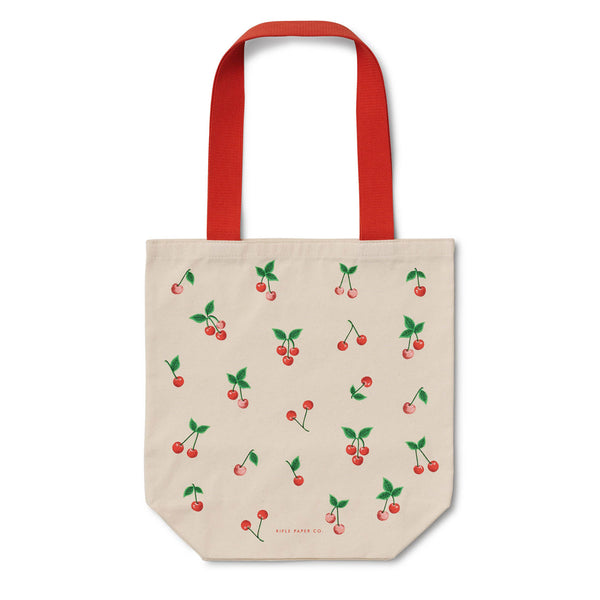 Rifle Paper Co. - Cherries Canvas Tote Bag