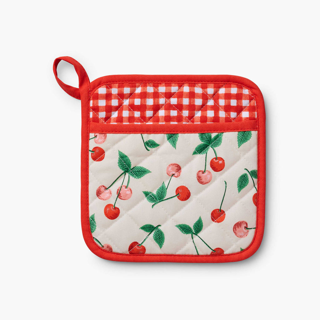 Rifle Paper Co. - Cherries Pot Holder