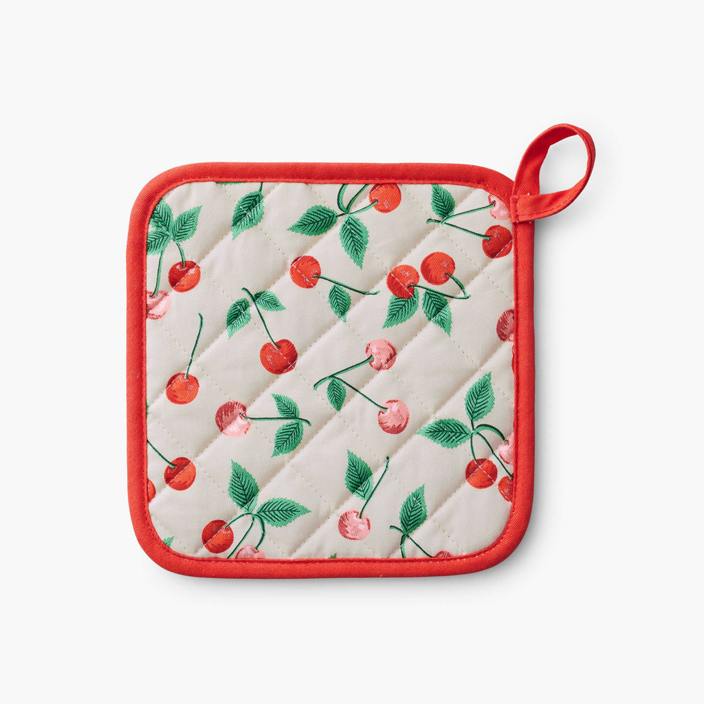 Rifle Paper Co. - Cherries Pot Holder