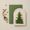 Wanderlust Paper Co. Christmas Tree 'Merry Christmas' Card