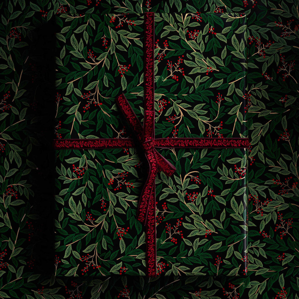 Rifle Paper Co. - Christmastide Pomegranate Ribbon