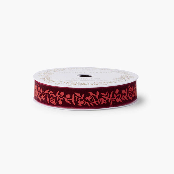 Rifle Paper Co. - Christmastide Pomegranate Ribbon