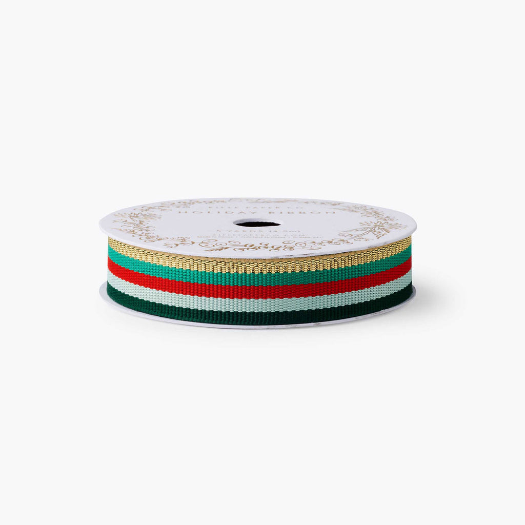 Rifle Paper Co. - Holiday Stripe Ribbon