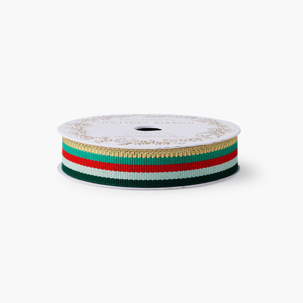 Rifle Paper Co. - Holiday Stripe Ribbon