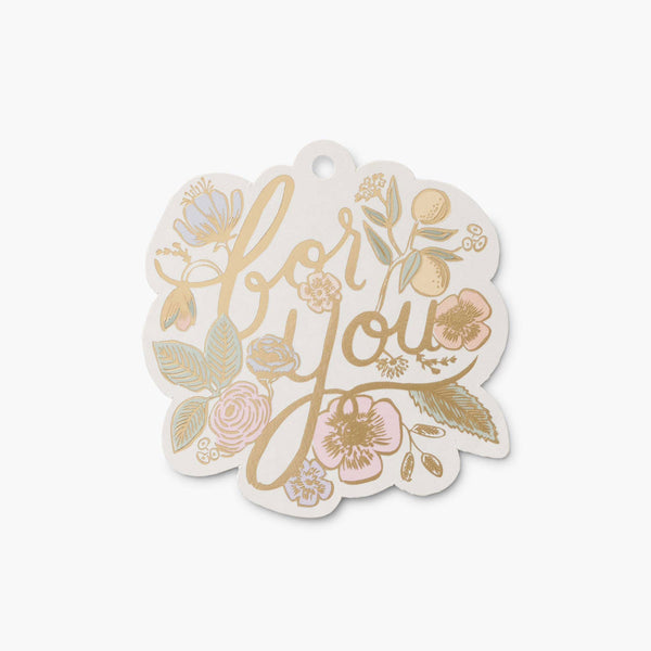 Rifle Paper Co. Die-Cut Gift Tags - Colette