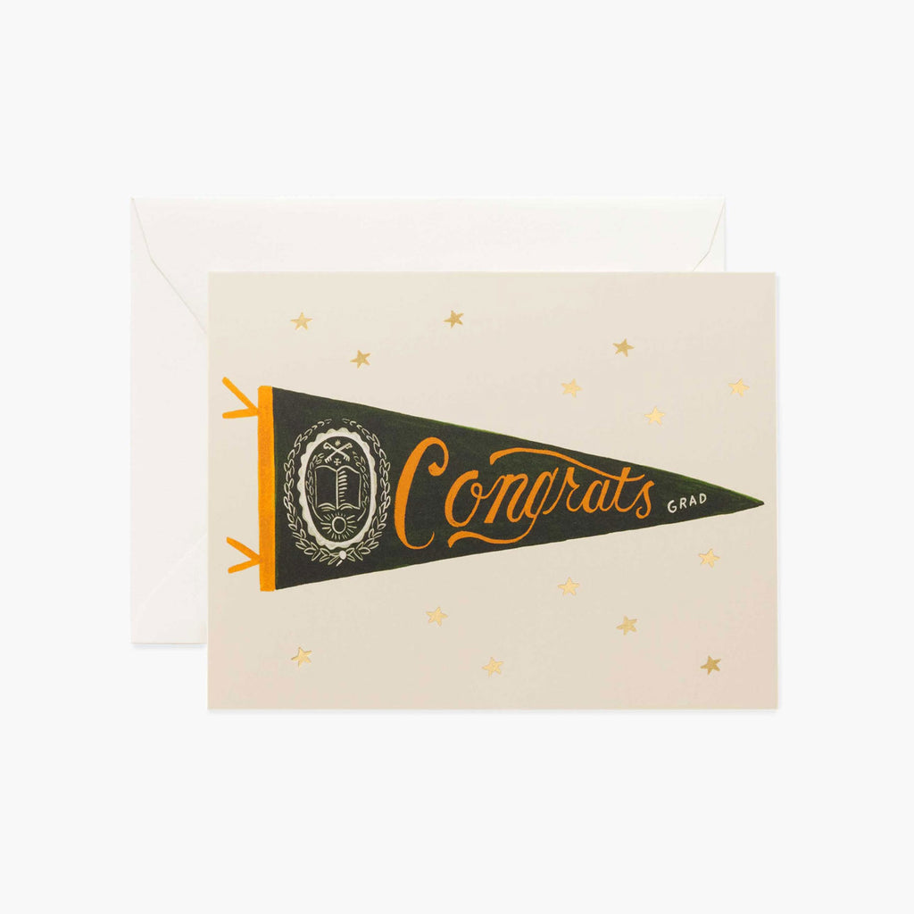 Rifle Paper Co. Congrats Flag Card
