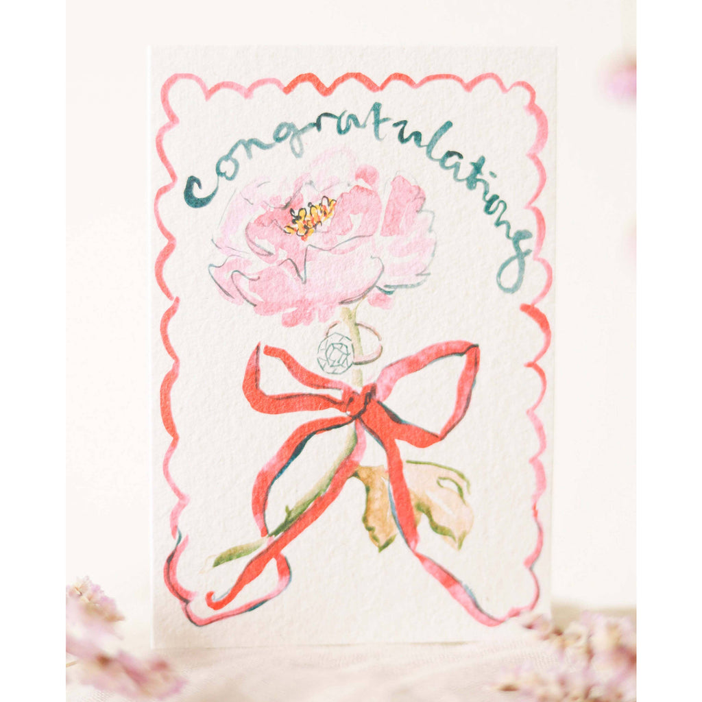 Sophie Amelia Creates - Congratulations Peony Card