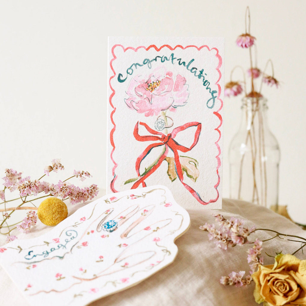 Sophie Amelia Creates - Congratulations Peony Card