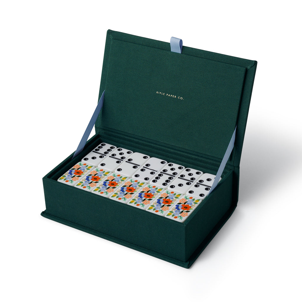 Rifle Paper Co. Strawberry Fields Dominoes Set
