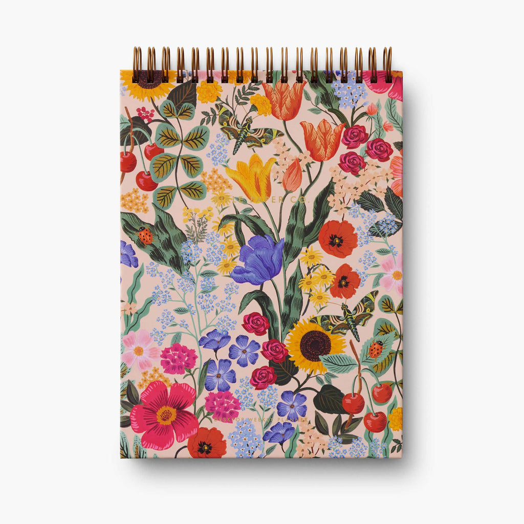 Rifle Paper Co. Desktop Weekly Planner - Blossom