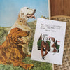 Book with two dogs on the cover and a quote by Mark Twain on the side.