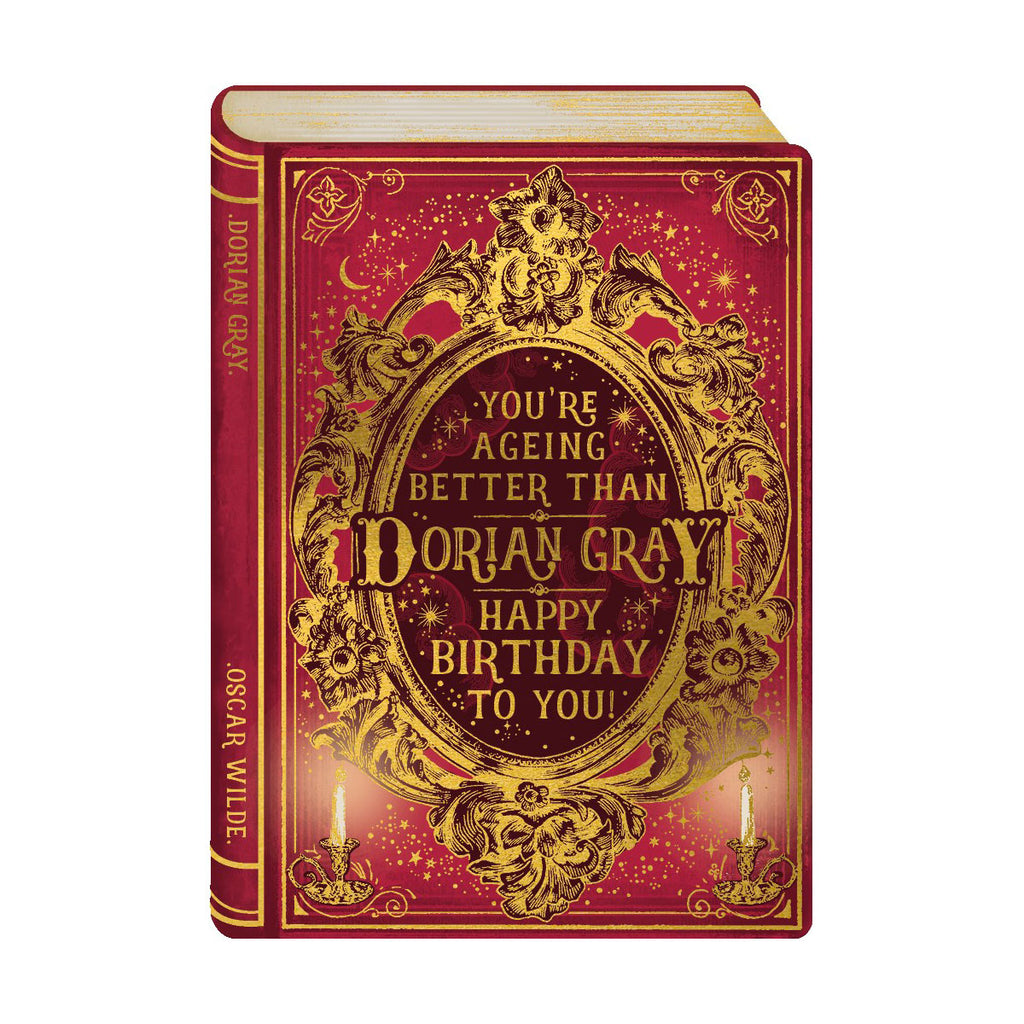 Storybook Dorian Gray Birthday Card