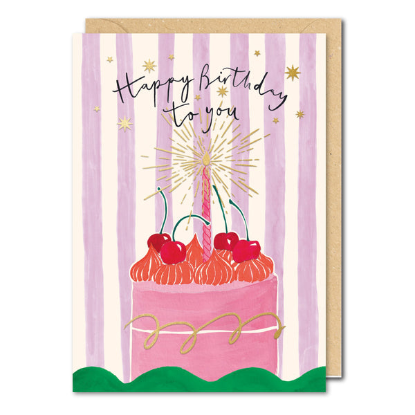 Paperlink Genevieve - Cake Birthday Card