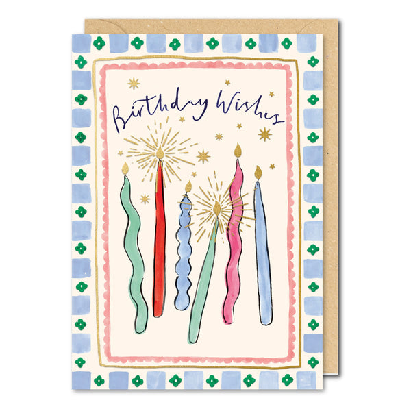 Paperlink Genevieve - Candles Birthday Card