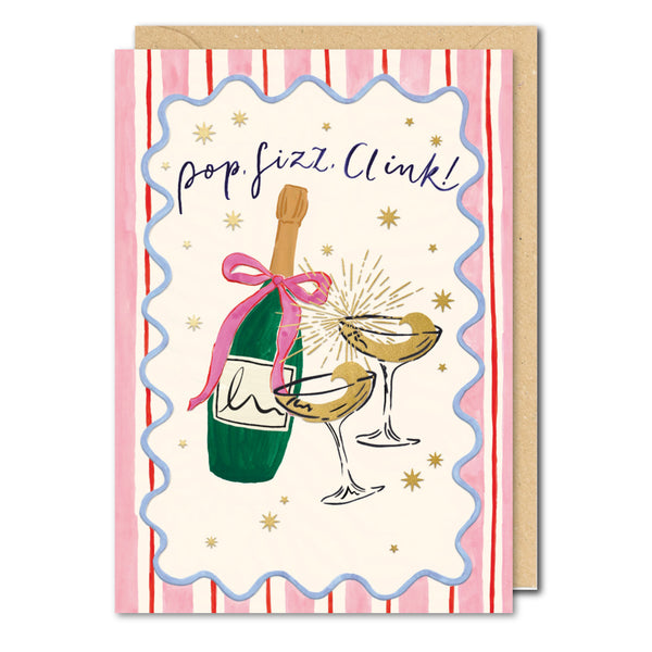 Paperlink Genevieve - Champagne Card