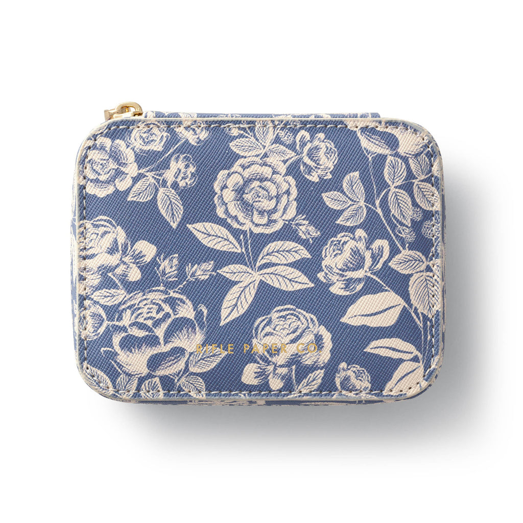 Rifle Paper Co. - English Rose Travel Jewelry Case