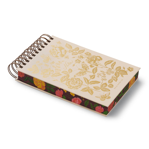 Rifle Paper Co. - English Rose Desktop Spiral Notepad