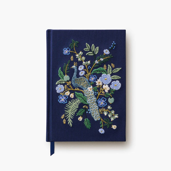 Rifle Paper Co. - Peacock Embroidered Journal