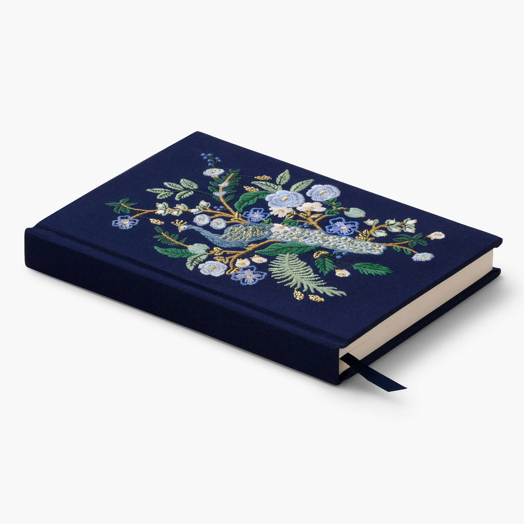 Rifle Paper Co. - Peacock Embroidered Journal