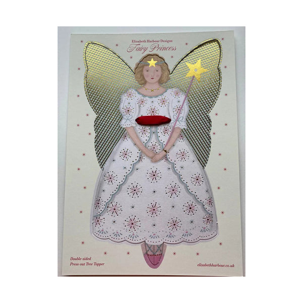 Elizabeth Harbour Fairy Princess Press Out Tree Topper