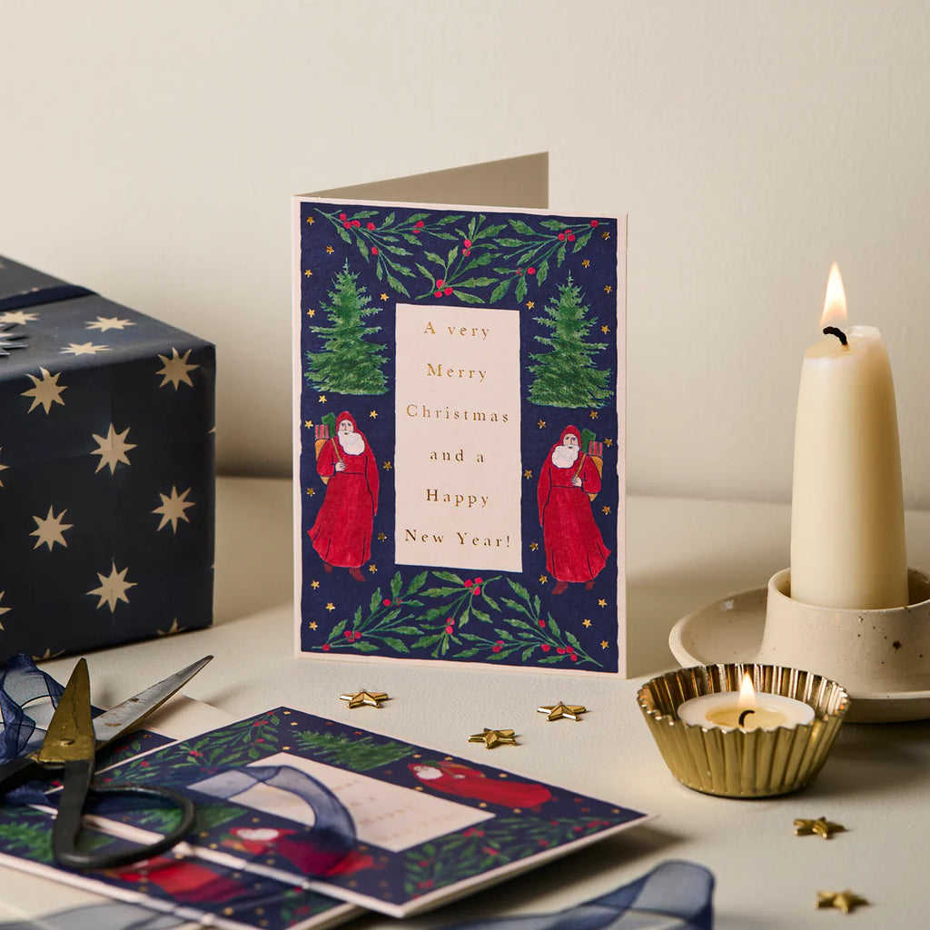 Wanderlust Paper Co. Festive Border 'Merry Christmas' Card