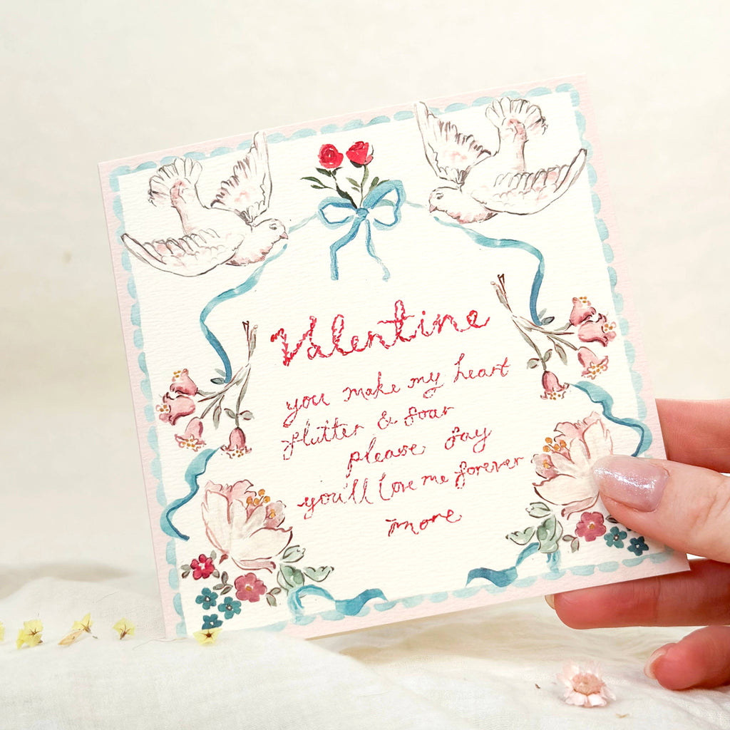 Sophie Amelia Creates - Valentine Flutter & Soar Card