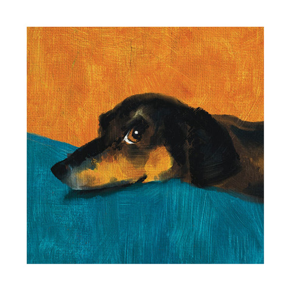 The Art File Fred The Dog Card 