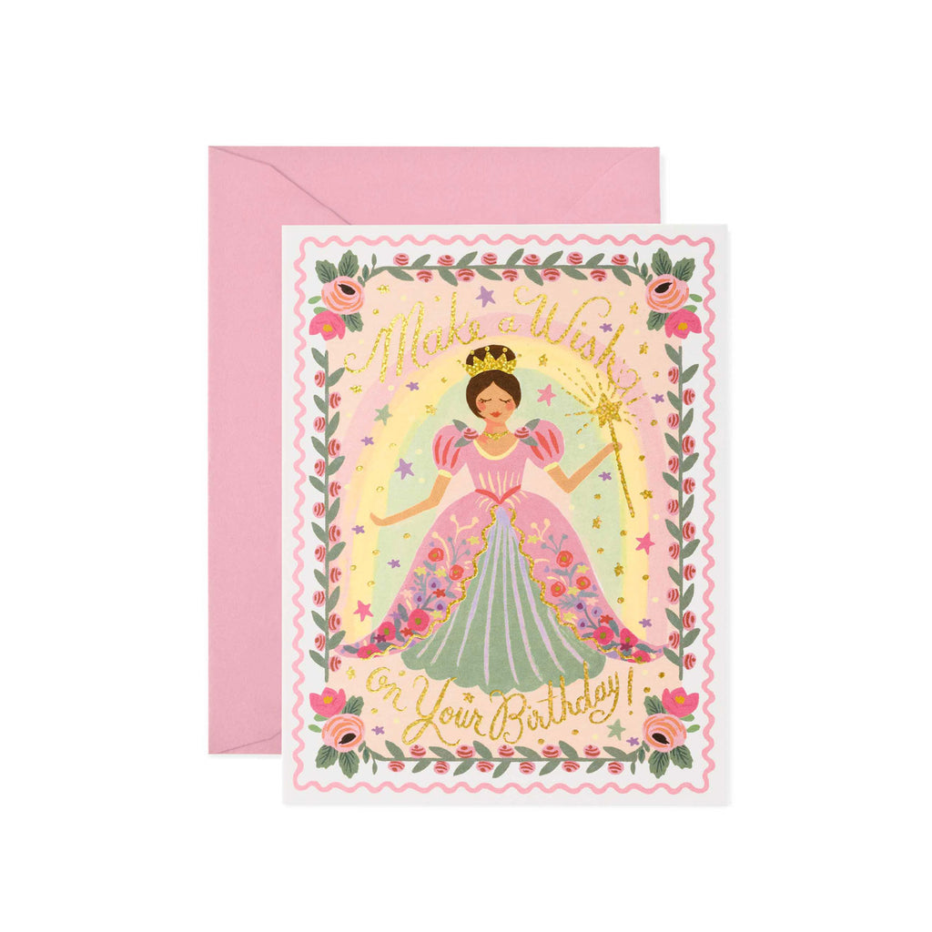 Rifle Paper Co. Princess Birthday Card