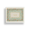 Floral border card with 'Thank You' text on a white background