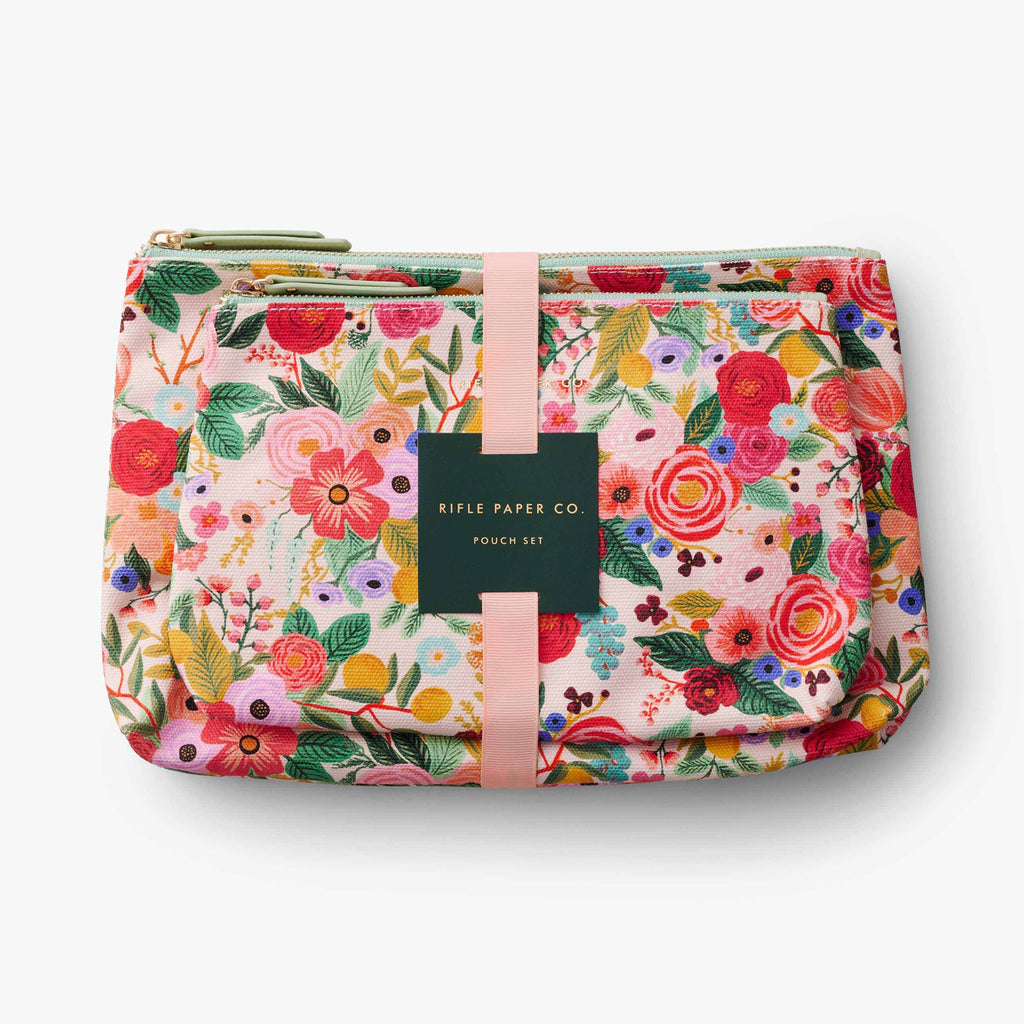 Rifle Paper Co. - Garden Party Zippered Pouch Set