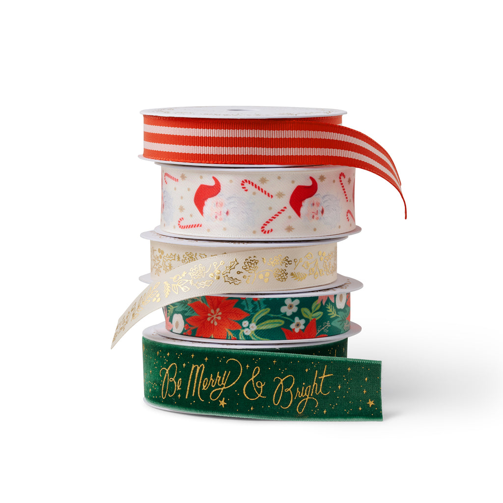 Rifle Paper Co. - Be Merry & Bright Ribbon Set