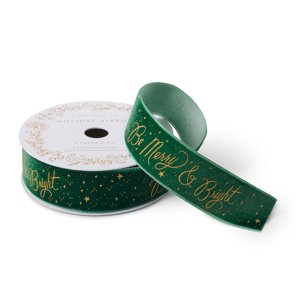 Rifle Paper Co. - Be Merry & Bright Ribbon Set