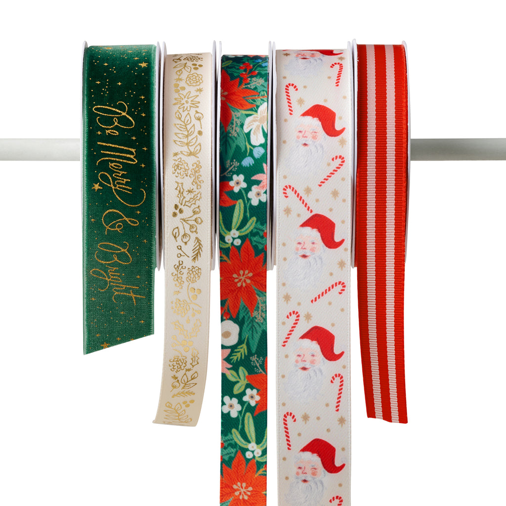 Rifle Paper Co. - Be Merry & Bright Ribbon Set
