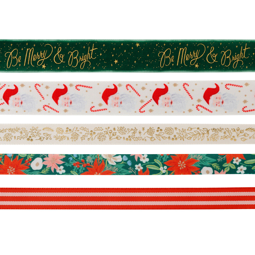 Rifle Paper Co. - Be Merry & Bright Ribbon Set