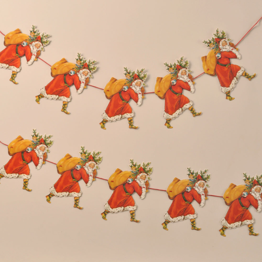 Mamelok - FATHER CHRISTMAS GARLAND