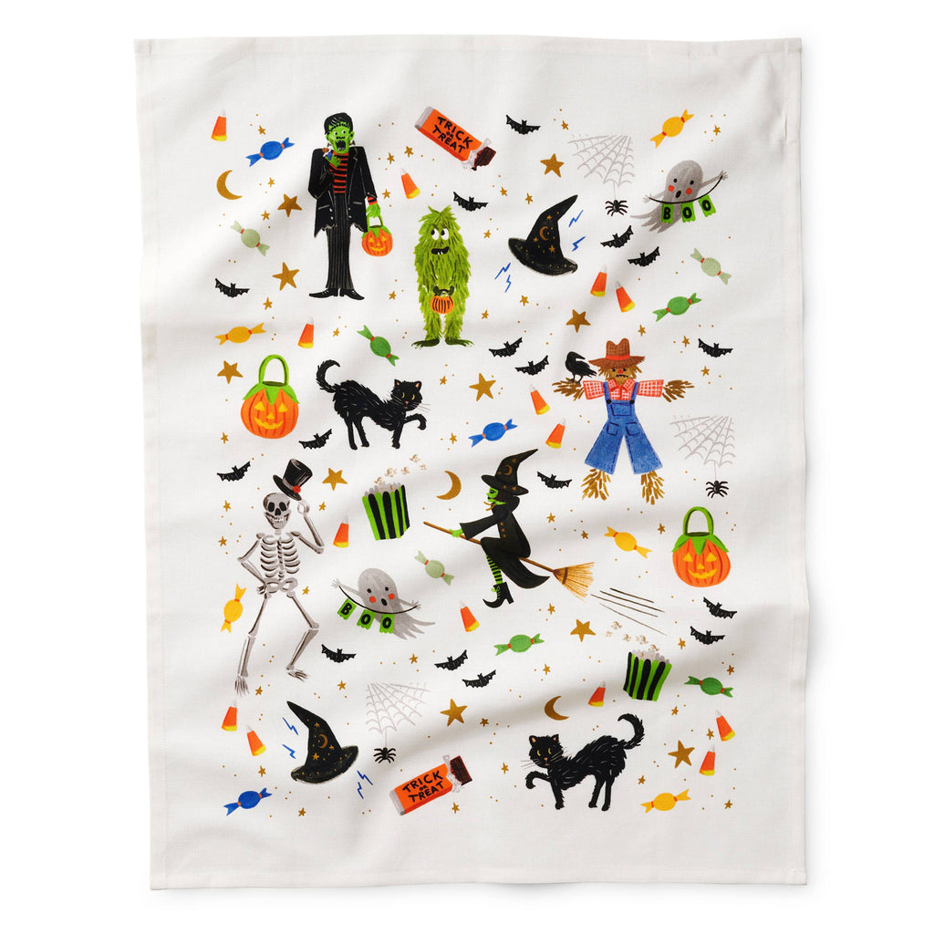 Rifle Paper Co. - Halloween Parade Tea Towel