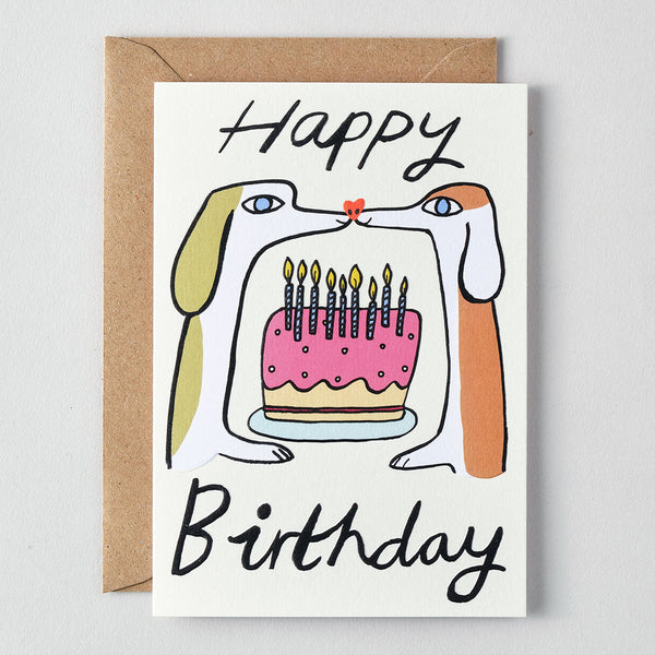 Molly Fairhurst Happy Birthday Dogs Card