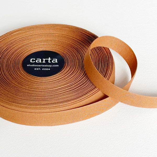 Studio Carta Tight Weave Cotton Ribbon - Hazelnut