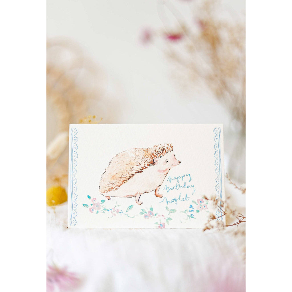 Sophie Amelia Creates - Happy Birthday Hoglet Card